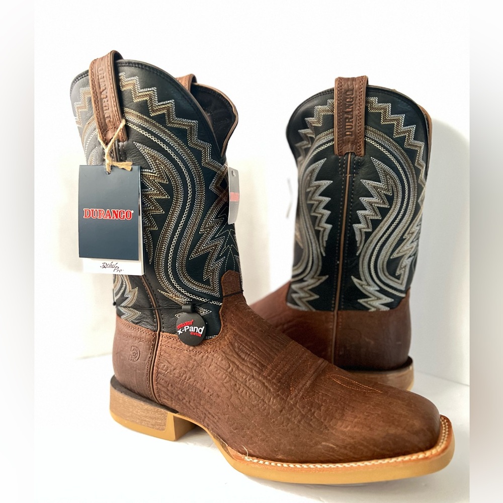 Western Boot in Acorn Black Onyx mens size 13
